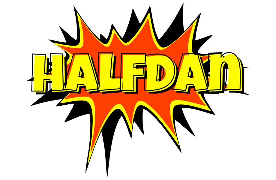 Halfdan bazinga logo