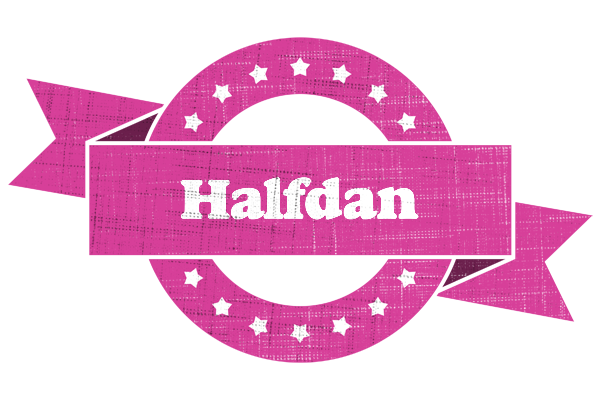 Halfdan beauty logo