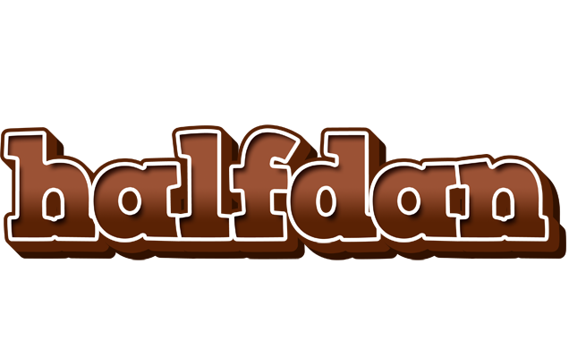 Halfdan brownie logo