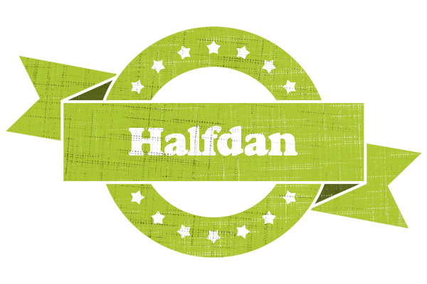 Halfdan change logo