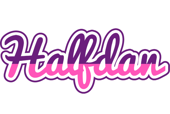 Halfdan cheerful logo