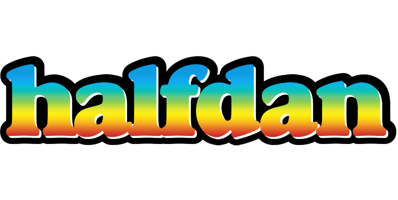 Halfdan color logo