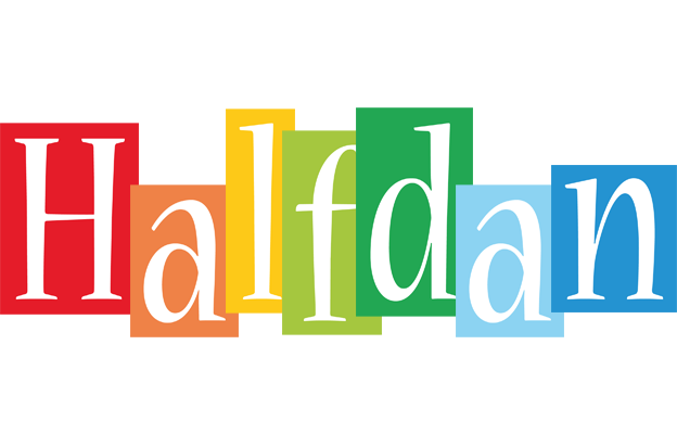 Halfdan colors logo