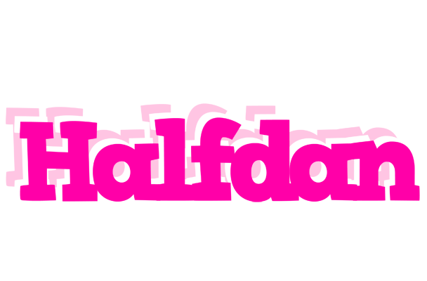 Halfdan dancing logo
