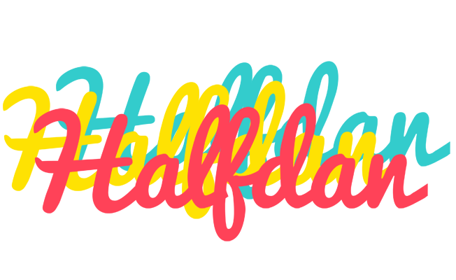 Halfdan disco logo
