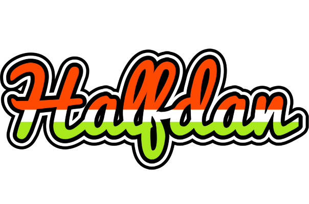 Halfdan exotic logo