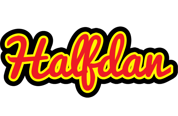 Halfdan fireman logo