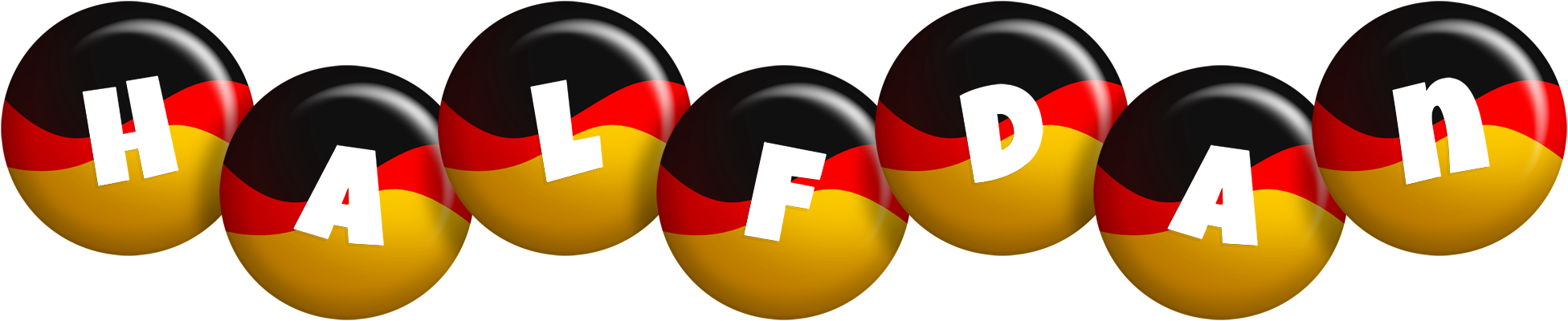 Halfdan german logo