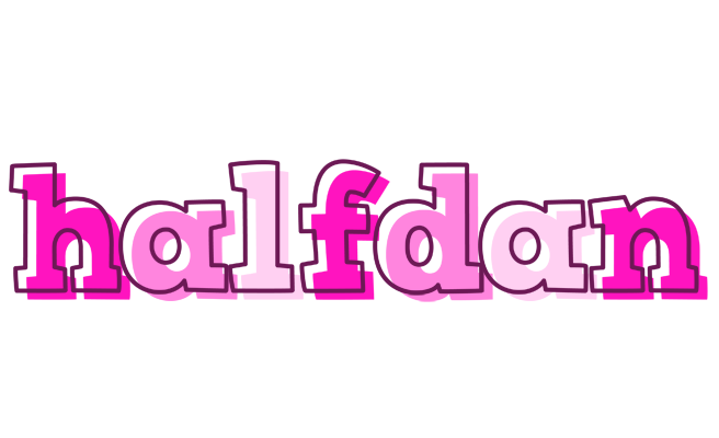 Halfdan hello logo