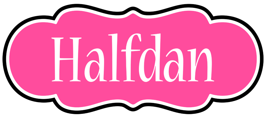 Halfdan invitation logo