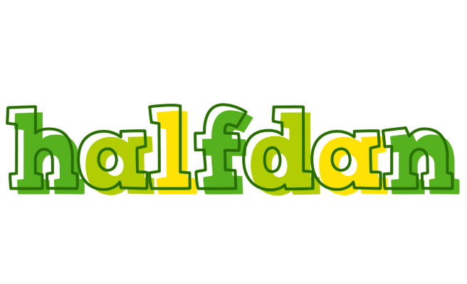 Halfdan juice logo