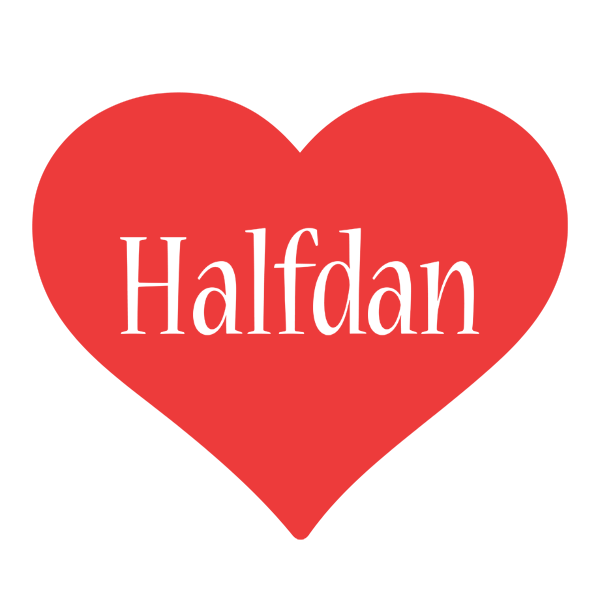 Halfdan love logo