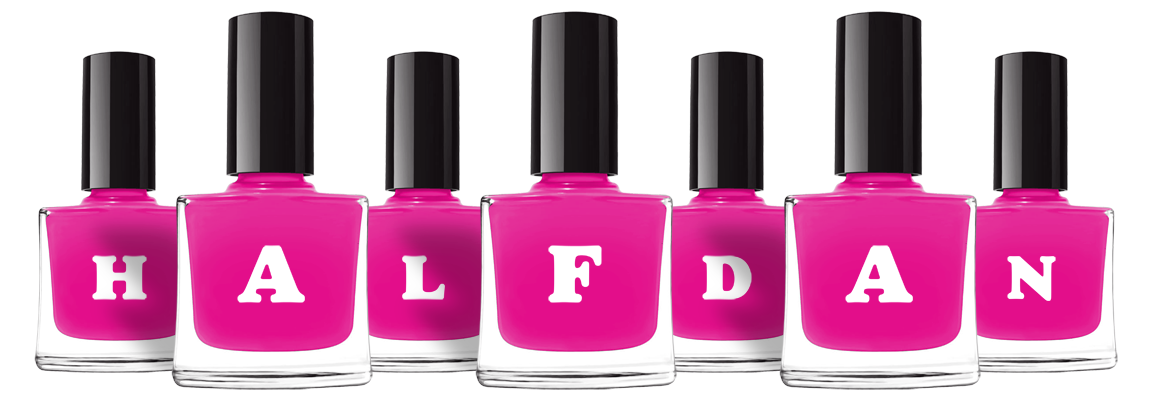 Halfdan nails logo