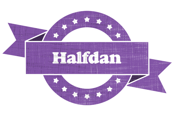 Halfdan royal logo