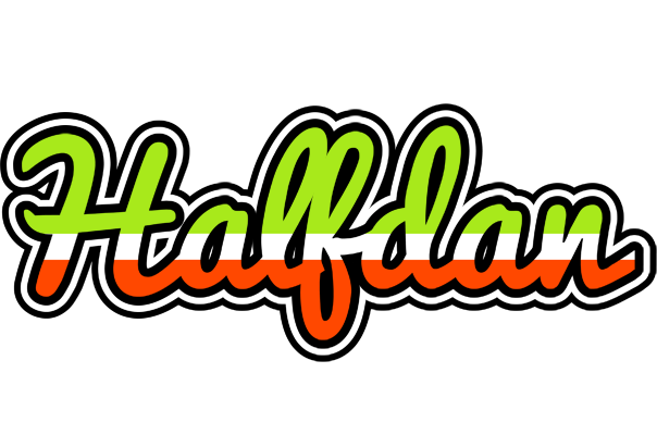 Halfdan superfun logo