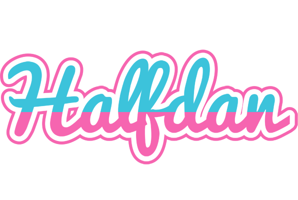 Halfdan woman logo