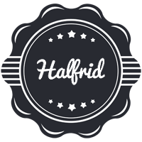 Halfrid badge logo