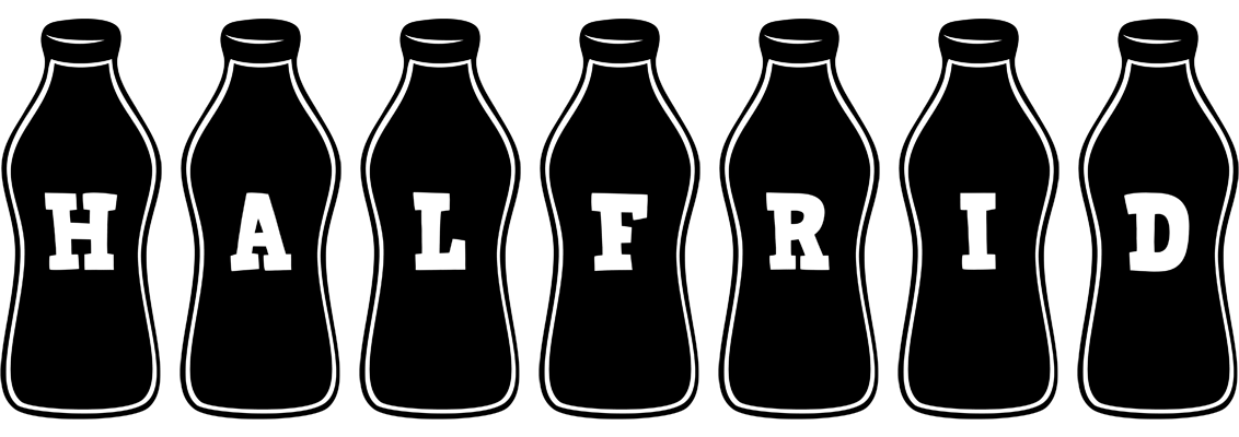 Halfrid bottle logo