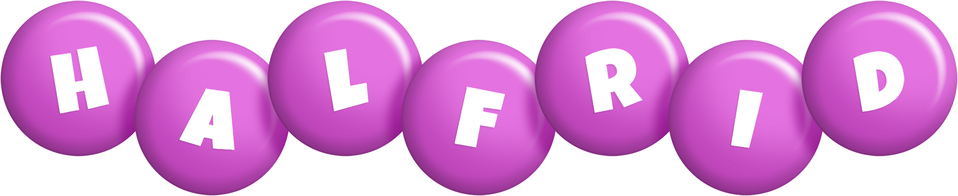 Halfrid candy-purple logo