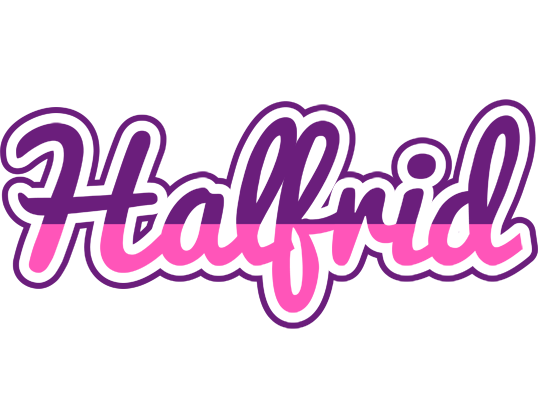 Halfrid cheerful logo