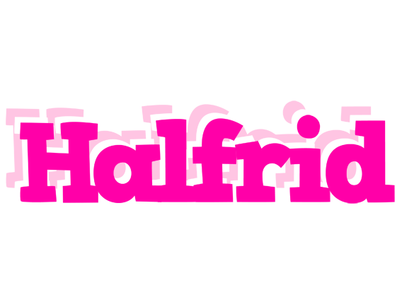 Halfrid dancing logo