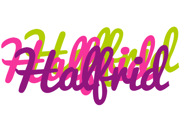 Halfrid flowers logo