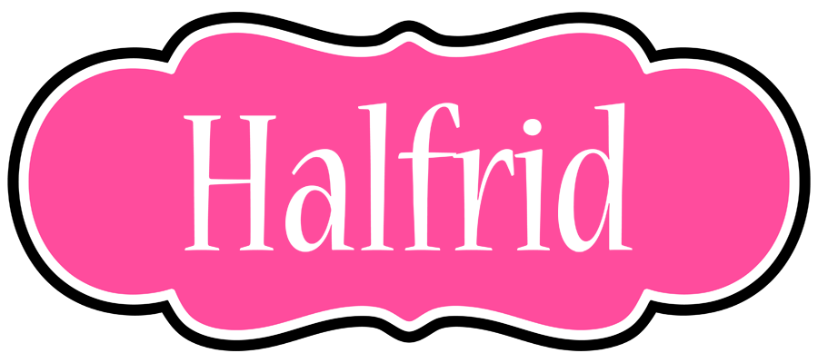 Halfrid invitation logo