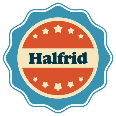 Halfrid labels logo