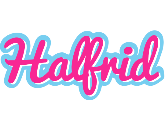 Halfrid popstar logo