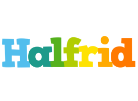 Halfrid rainbows logo