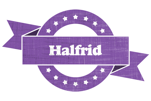 Halfrid royal logo