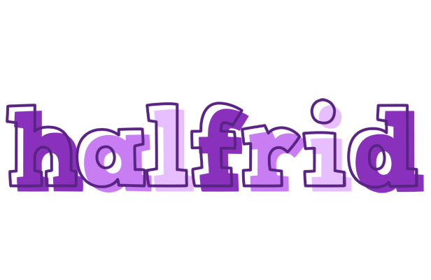 Halfrid sensual logo