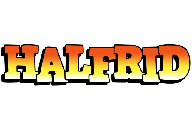 Halfrid sunset logo