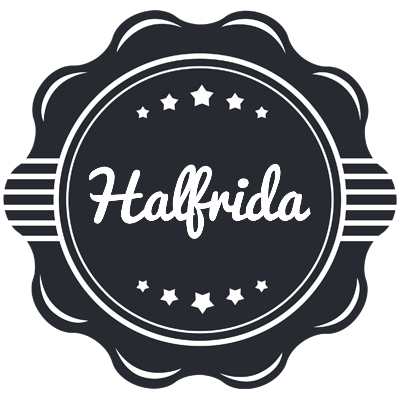 Halfrida badge logo