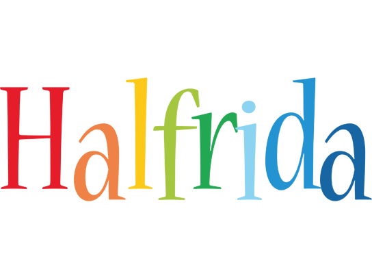 Halfrida birthday logo