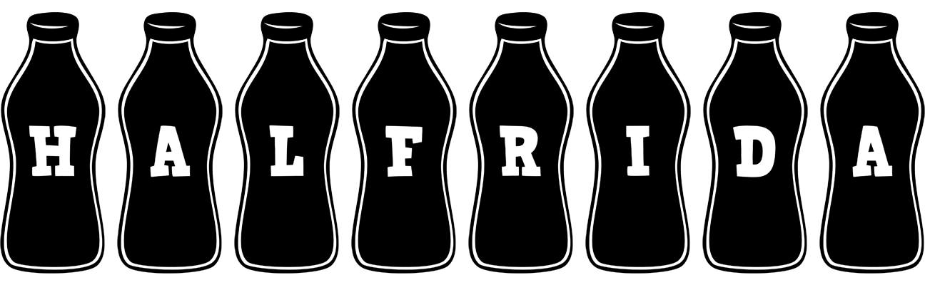 Halfrida bottle logo