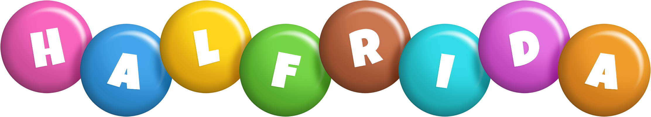 Halfrida candy logo