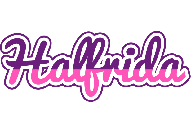 Halfrida cheerful logo