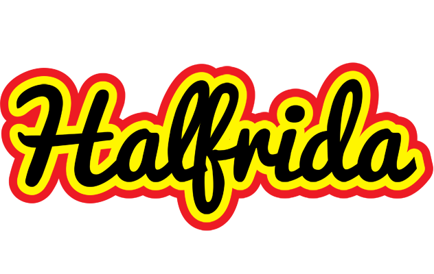 Halfrida flaming logo