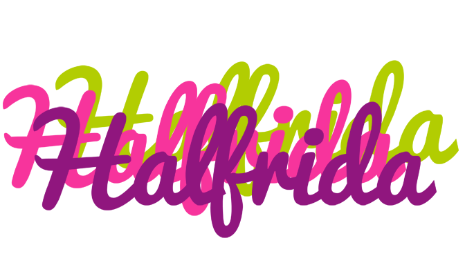 Halfrida flowers logo