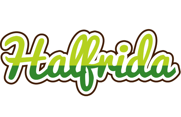 Halfrida golfing logo