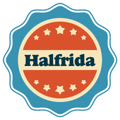 Halfrida labels logo