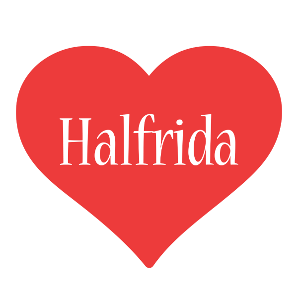 Halfrida love logo