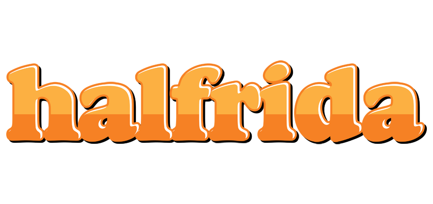 Halfrida orange logo
