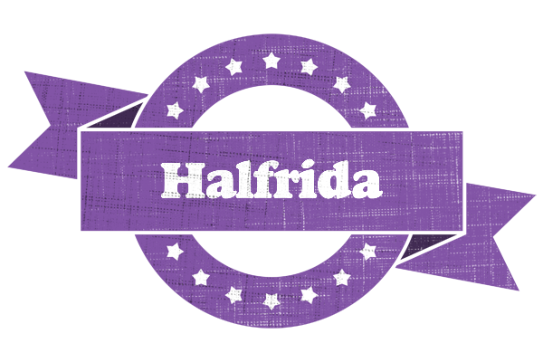 Halfrida royal logo