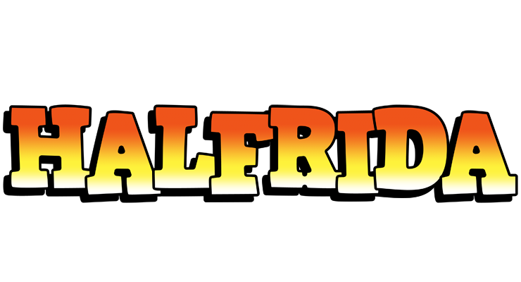 Halfrida sunset logo