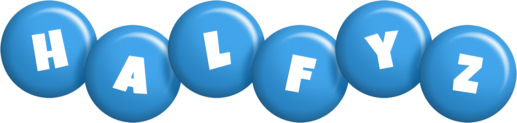 Halfyz candy-blue logo