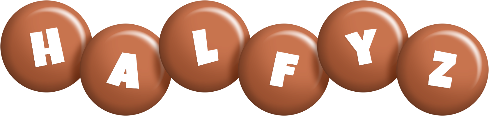Halfyz candy-brown logo