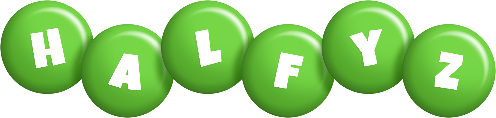 Halfyz candy-green logo