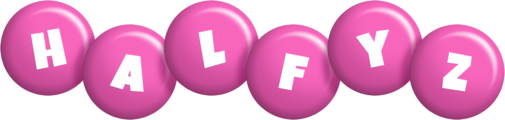 Halfyz candy-pink logo